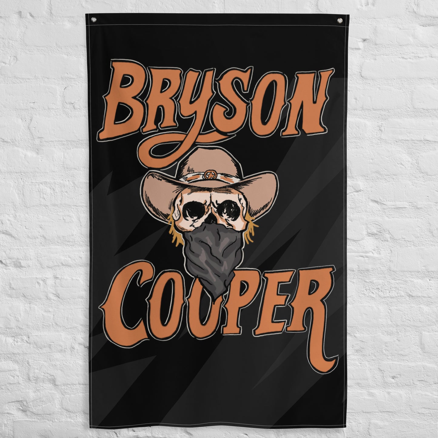 Bryson Cooper SKULL Flag