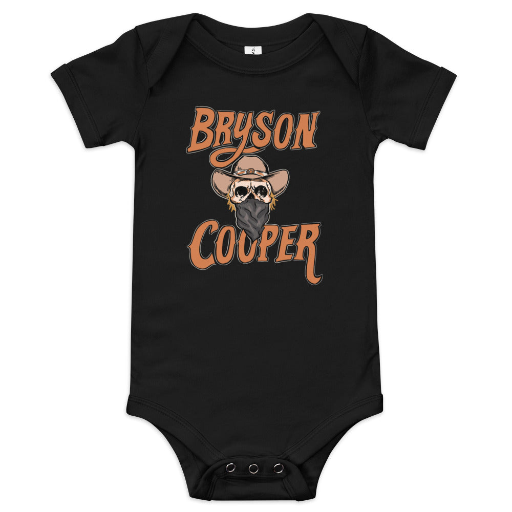 Baby "BC" SKULL Onesie