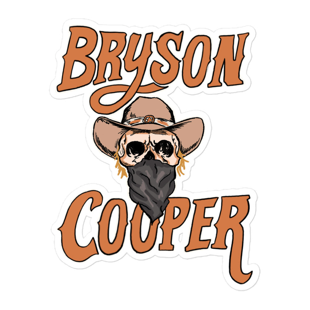 Bryson Cooper "SKULL" - Decal